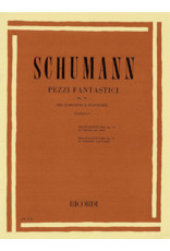 Ricordi Schumann Pezzi Fantastici/ Phantasiestucke Op. 73 For Clarinet and Piano