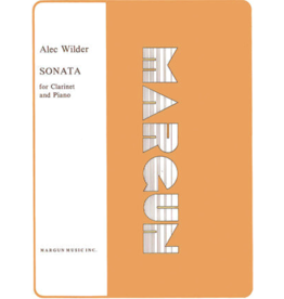 Margun Music Inc. Wilder Sonata For Clarinet and Piano Margun Music