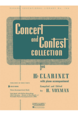 Hal Leonard Concert and Contest Collection for Bb Clarinet Solo Part Rubank Solo Collection