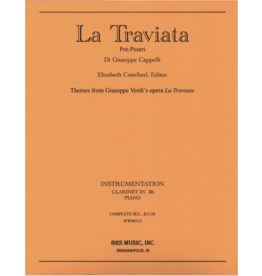 Generic Verdi - La Traviata For Clarinet and Piano (Arr. Cappelli)