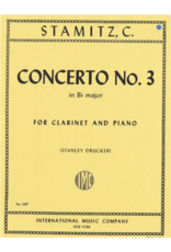 International Stamitz - Concerto No. 3 in Bb Major Clarinet and Piano IMC No. 2287