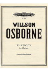 Edition Peters Osborne - Rhapsody for Solo Clarinet 6006