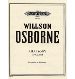 Edition Peters Osborne - Rhapsody for Solo Clarinet