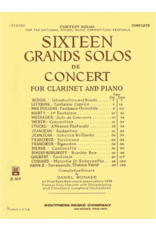 Hal Leonard 16 Grand Solos de Concert Clarinet with Piano Softcover ed. Daniel Bonade