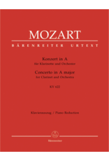 Barenreiter Mozart Clarinet Concerto in A KV 622 Barenreiter