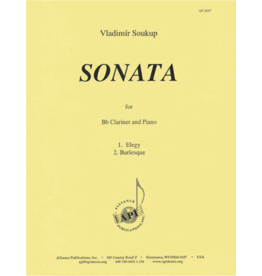 Hal Leonard Soukup - Sonata for Clarinet and Piano