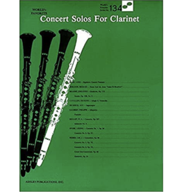 Hal Leonard Concert Solos for Clarinet