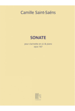 Hal Leonard Saint-Saens - Sonata, Op. 167 Clarinet in E-flat and Piano Editions Durand