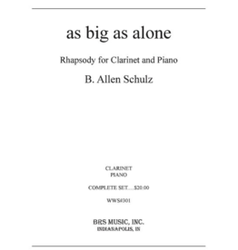 Generic Schulz - As Big as Alone Clarinet and Piano