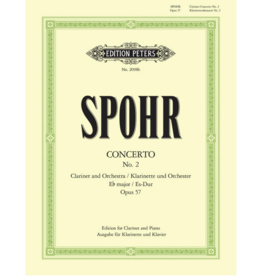 Edition Peters Spohr - Concerto No. 2, Op. 57 (Orch.)