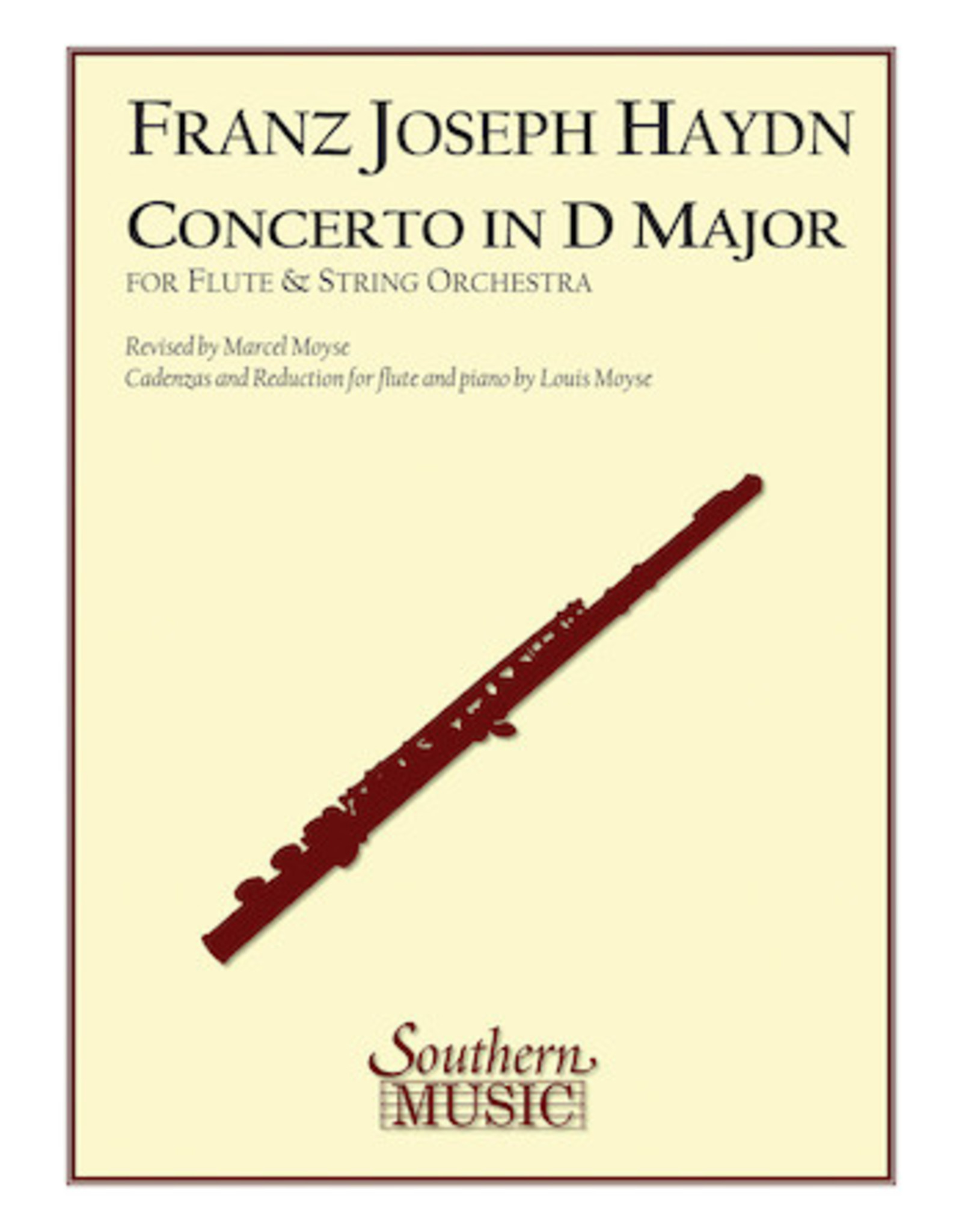 Hal Leonard Haydn - Concerto In D Major Flute And Piano