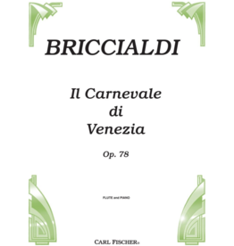 Carl Fischer LLC Briccialdi - Il Carnevale Di Venezia for Flute and Piano