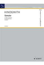 Edition Schott Hindemith - Sonate For Flute and Piano