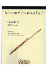 Hal Leonard Bach - Sonata No. 5 in E Minor Flute