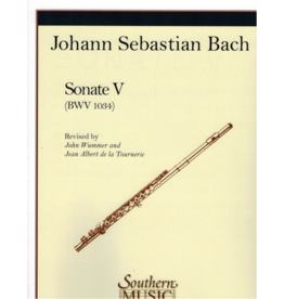 Hal Leonard Bach - Sonata No. 5 in E Minor Flute