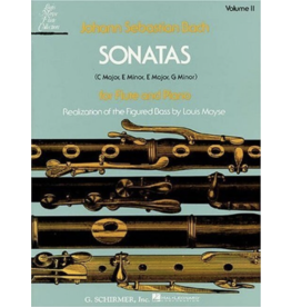 Hal Leonard Sonatas for Flute and Piano, Vol. 2 Flute and Piano realized by Louis Moyse Woodwind Solo