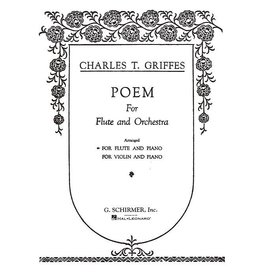 Hal Leonard Griffes - Poem for Flute & Piano arranged by Georges Barrere