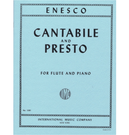 International Enesco -  Cantabile and Presto For Flute