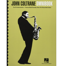 Hal Leonard John Coltrane - Omnibook For B-flat Instruments Jazz Transcriptions