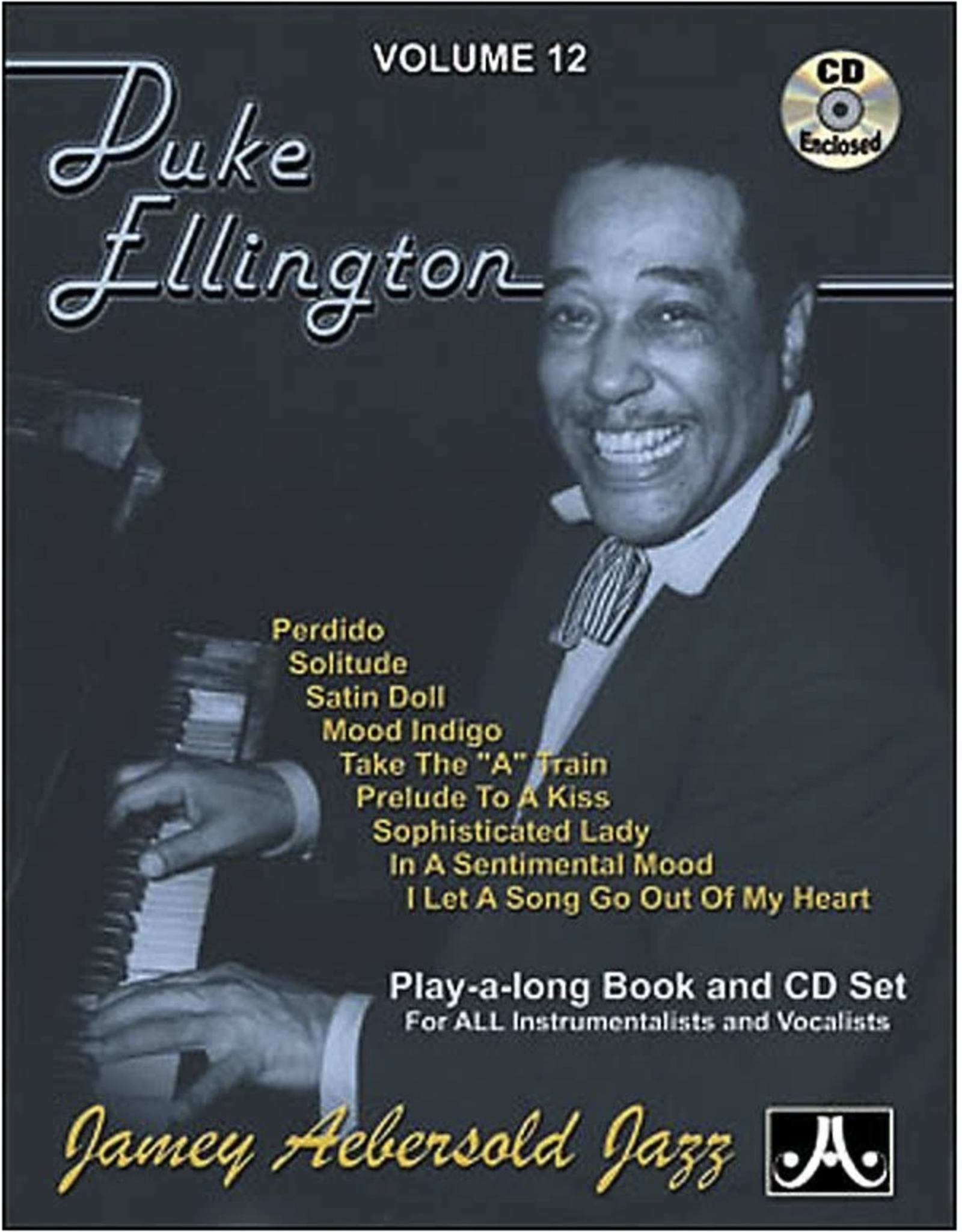 Aebersold Jazz Jamey Aebersold Play Along Volume 12 - Duke Ellington