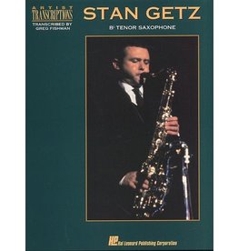 Hal Leonard Stan Getz - Bb Tenor Saxophone Transcribed