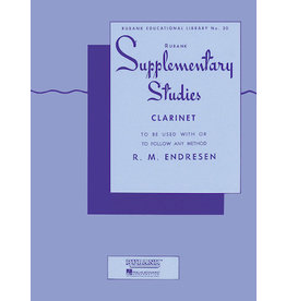 Hal Leonard Supplementary Studies Clarinet R.M. Endresen Woodwind Method