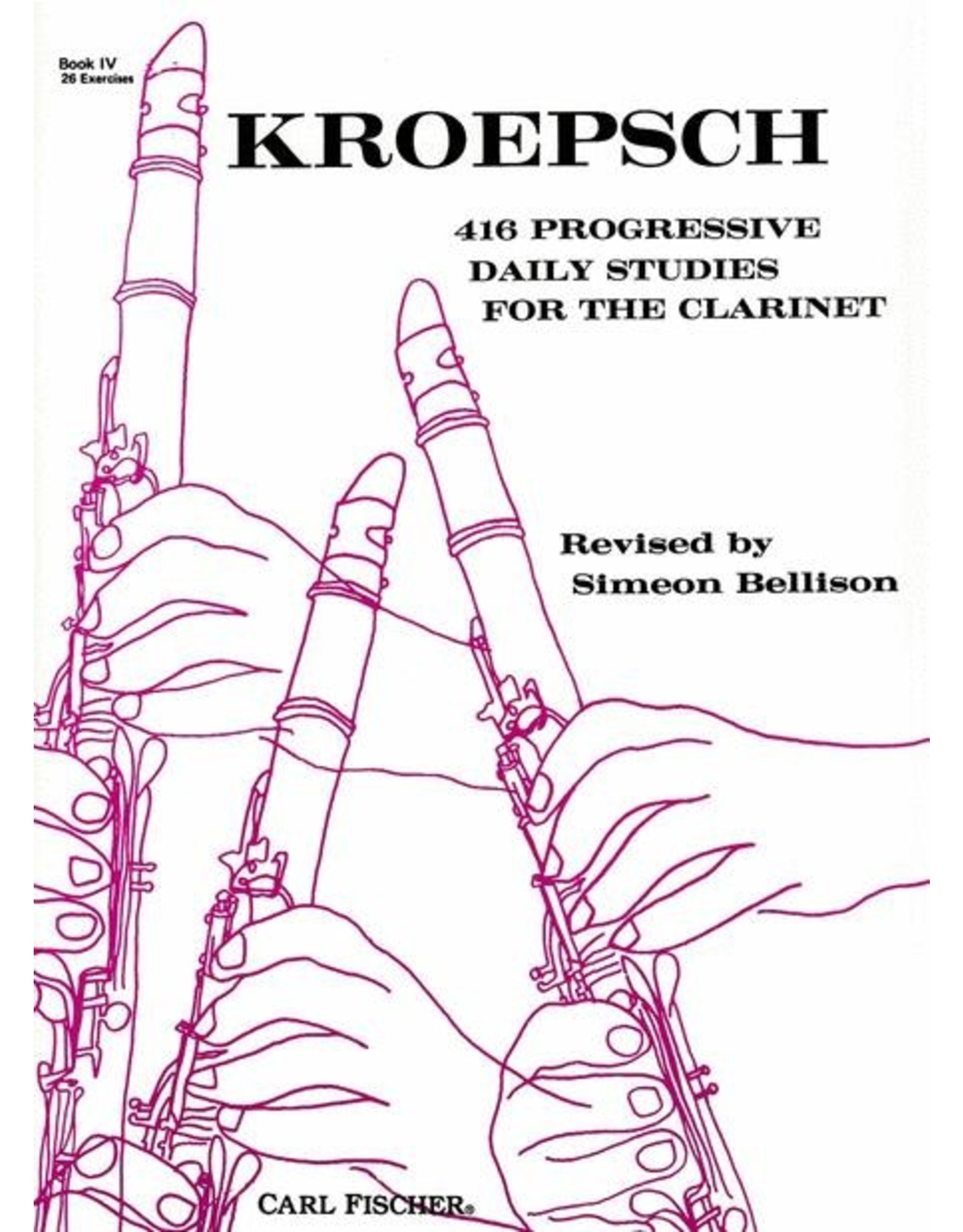 Carl Fischer LLC Kroepsch 416 Progressive Studies for Clarinet