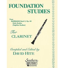 Southern Music Company Foundation Studies For Clarinet