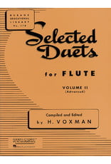 Hal Leonard Selected Duets for Flute Volume 2 - Advanced edited H. Voxman Ensemble Collection