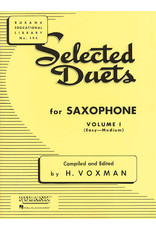 Hal Leonard Selected Duets for Saxophone Volume 1 - Easy to Medium edited H. Voxman