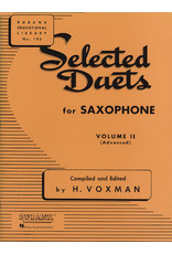 Hal Leonard Selected Duets for Saxophone Volume 2 - Advanced edited H. Voxman Ensemble Collection Volume 2