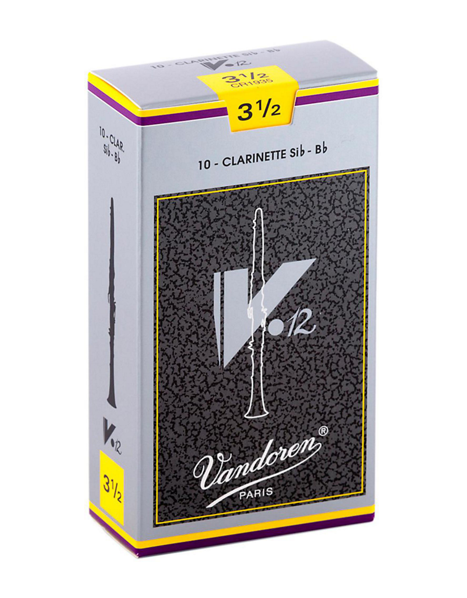 Vandoren Vandoren V.12 Bb Clarinet Reeds Box of 10;