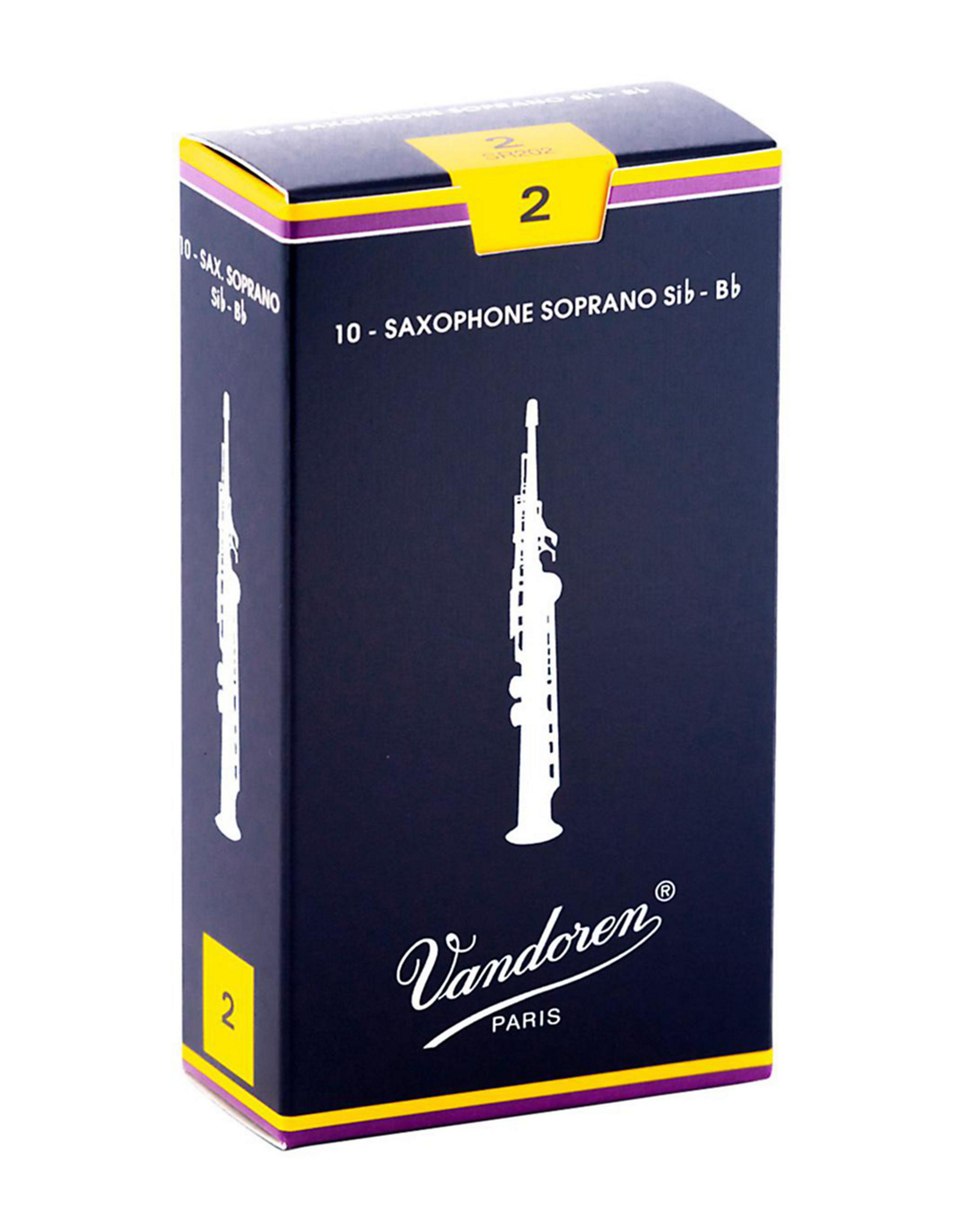 Vandoren Vandoren Soprano Sax Traditional Reed Box of 10;