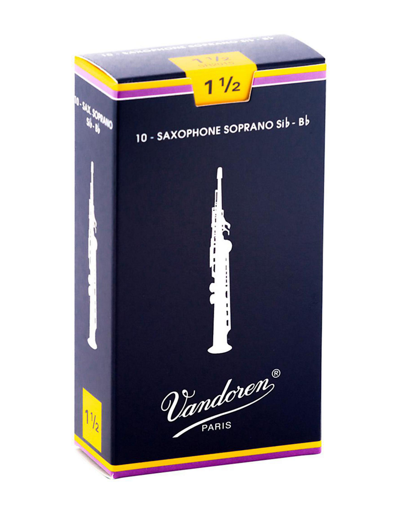 Vandoren Vandoren Soprano Sax Traditional Reed Box of 10;