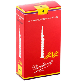 Vandoren Vandoren Soprano Sax Java Red Cut Reed Box of 10;