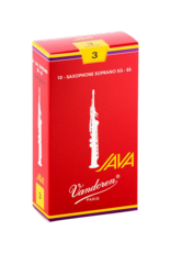 Vandoren Vandoren Soprano Sax Java Red Cut Reed Box of 10;