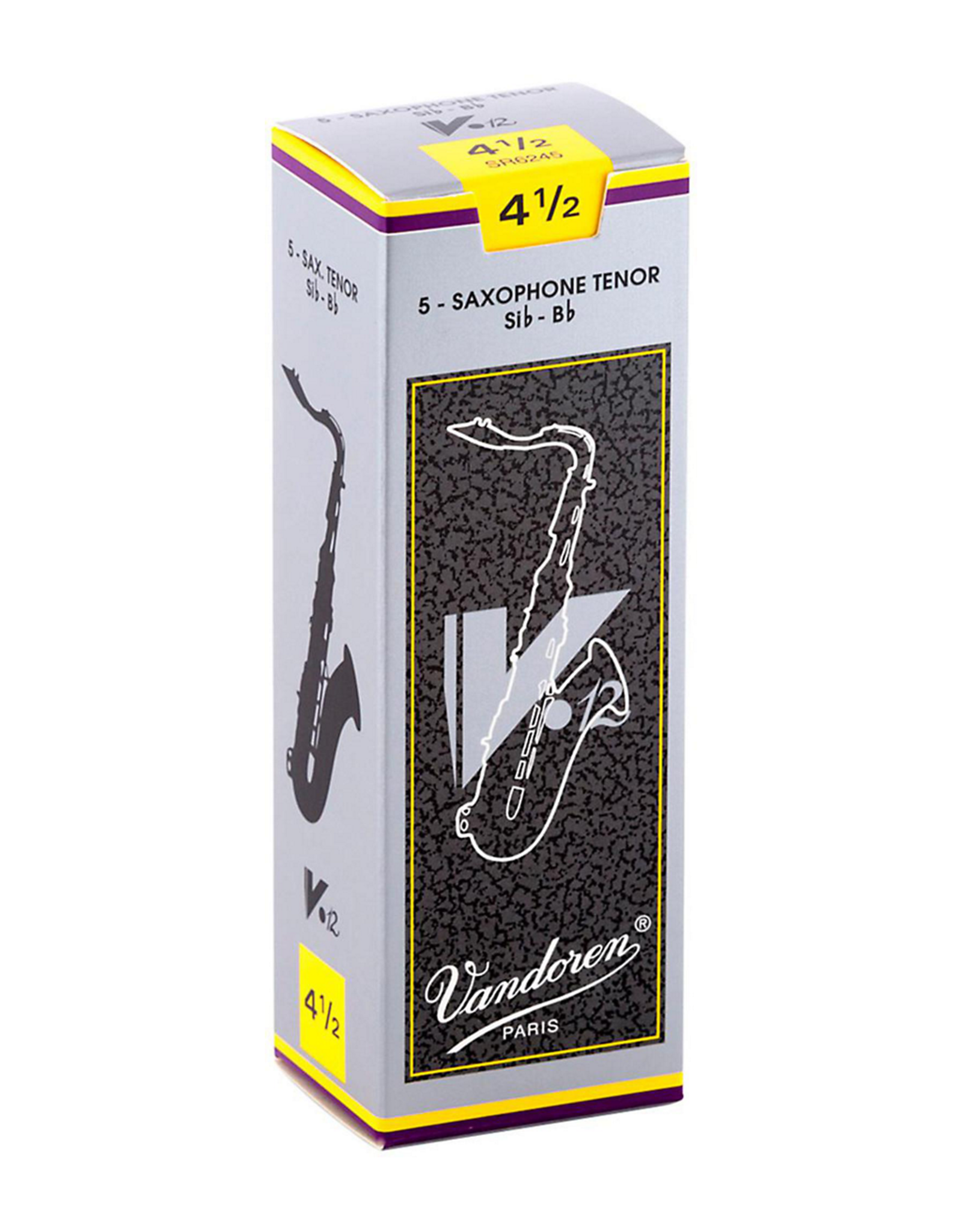 Vandoren Vandoren Tenor Sax V12 Reeds Strength Box of 5;