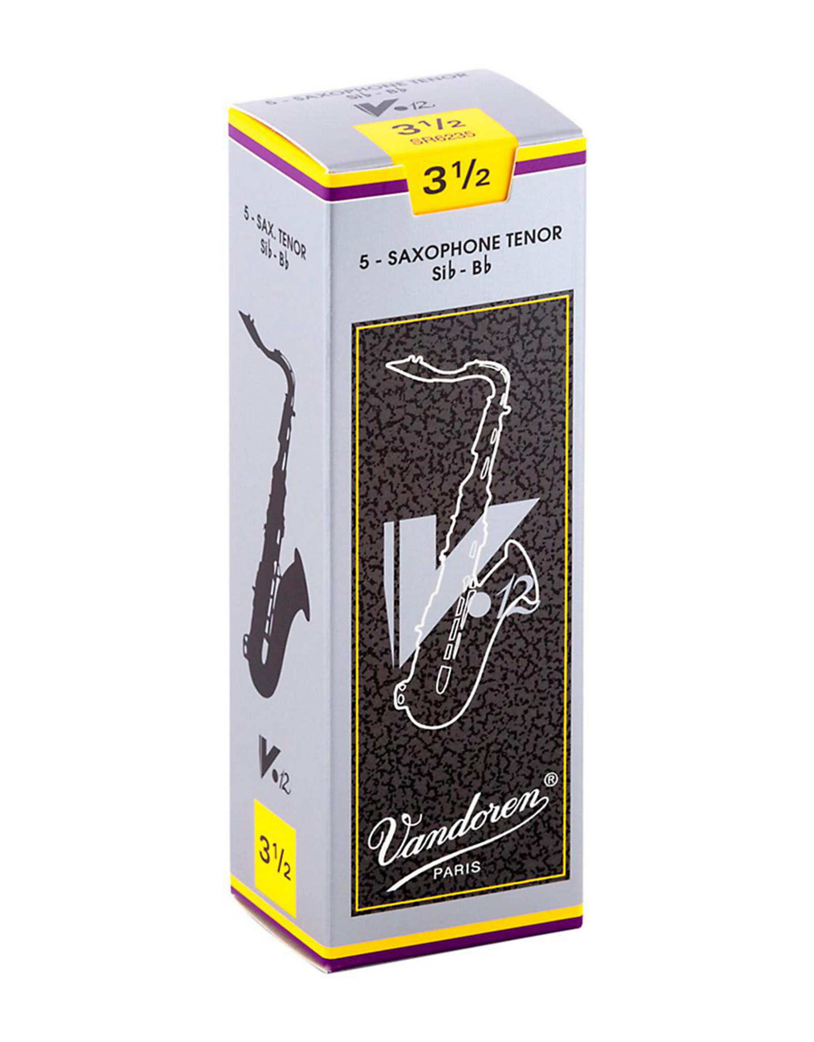 Vandoren Vandoren Tenor Sax V12 Reeds Strength Box of 5;