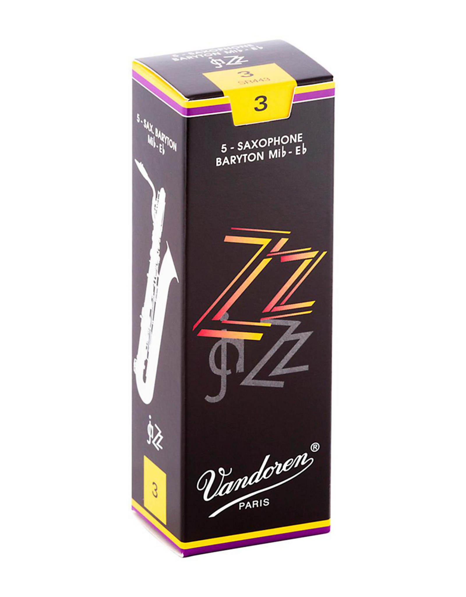 Vandoren Vandoren Baritone Sax ZZ Reed Box of 5;