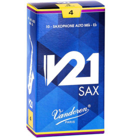 Vandoren Vandoren V21 Alto Sax Reeds  Box of 10;