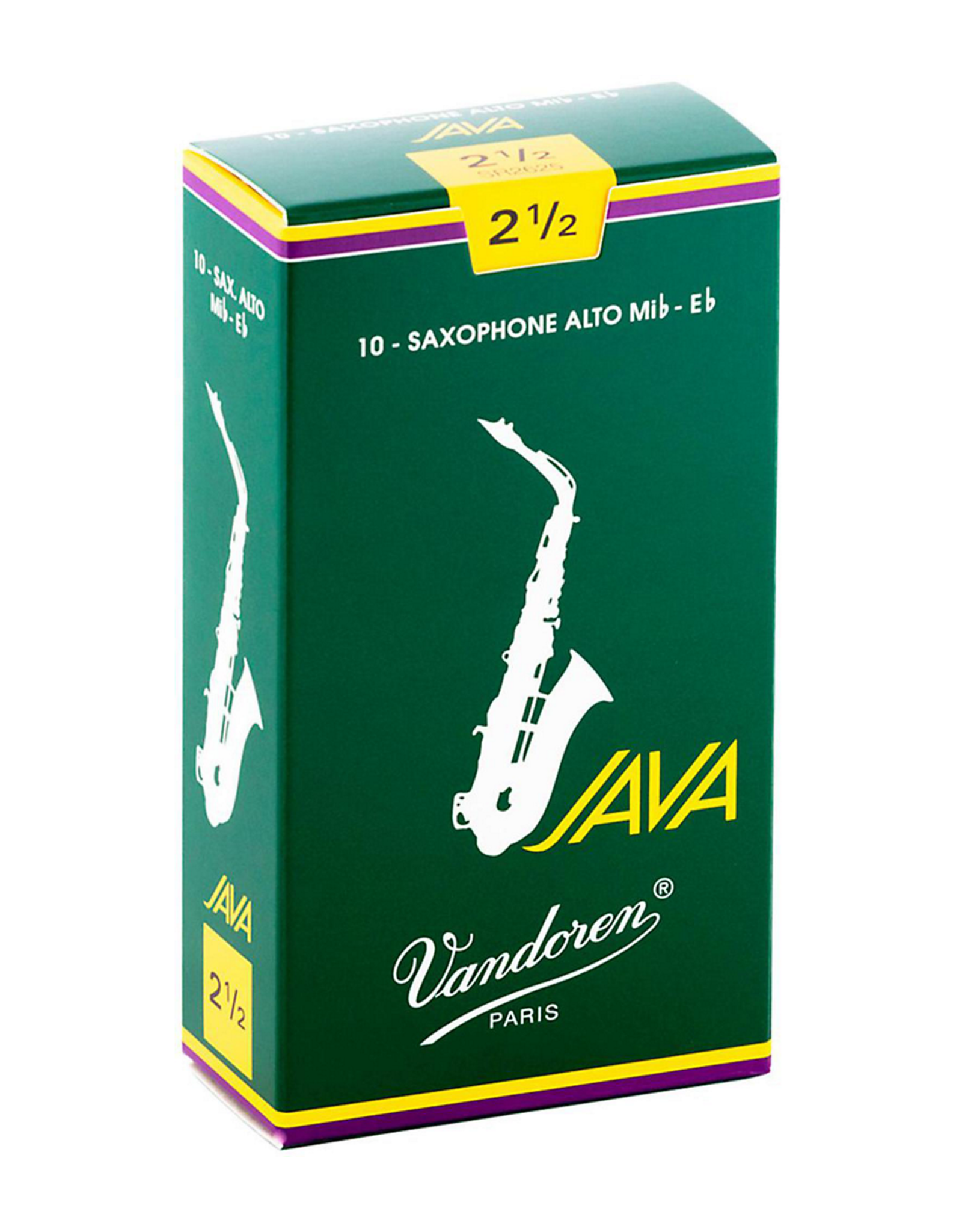 Vandoren Vandoren Java Alto Sax Reeds Box of 10;