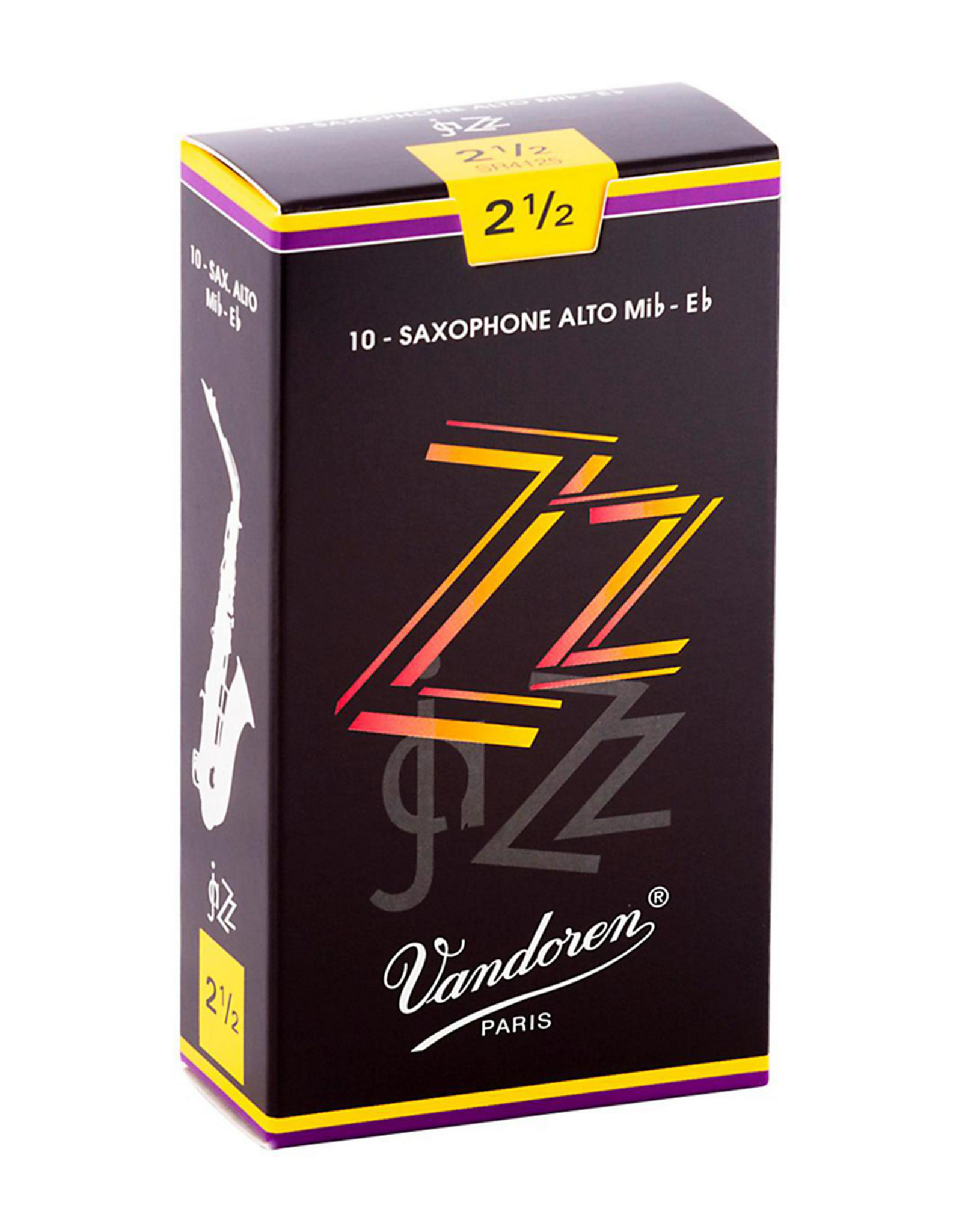 Vandoren Vandoren Alto Sax ZZ Reed Box of 10;