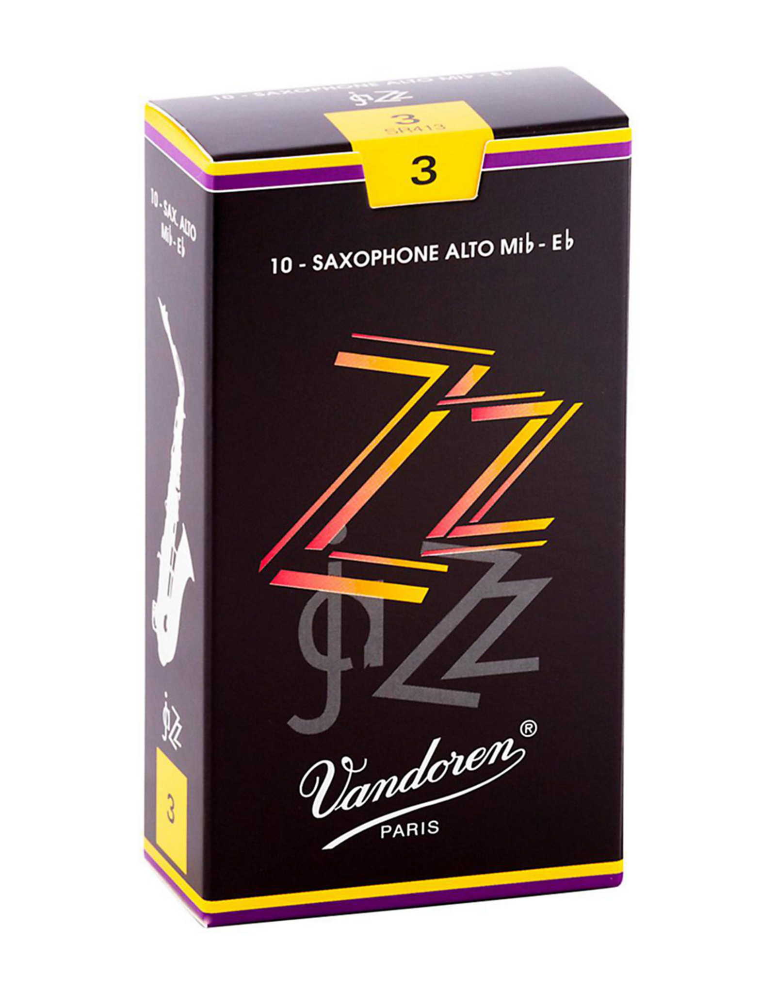 Vandoren Vandoren Alto Sax ZZ Reed Box of 10;