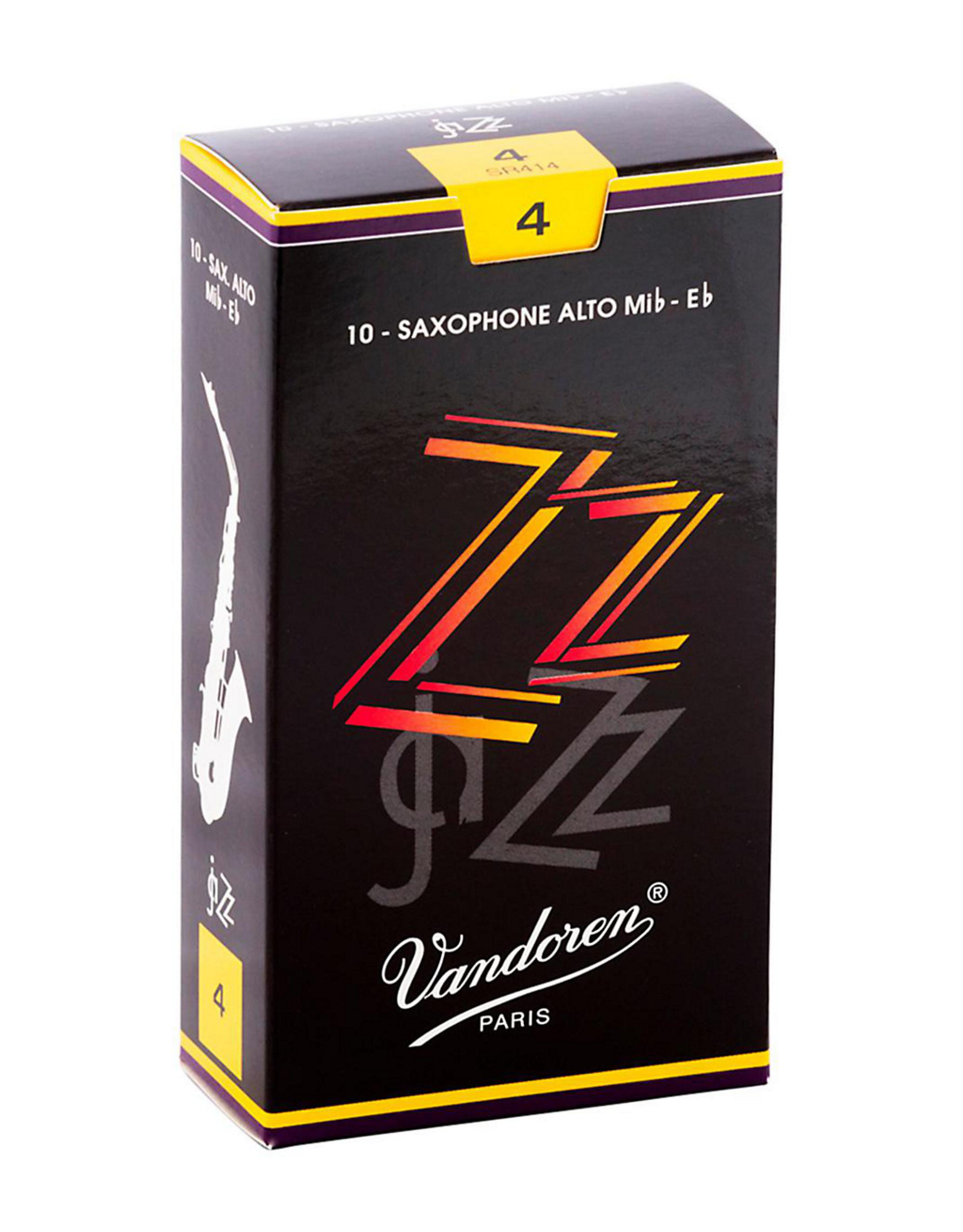 Vandoren Vandoren Alto Sax ZZ Reed Box of 10;