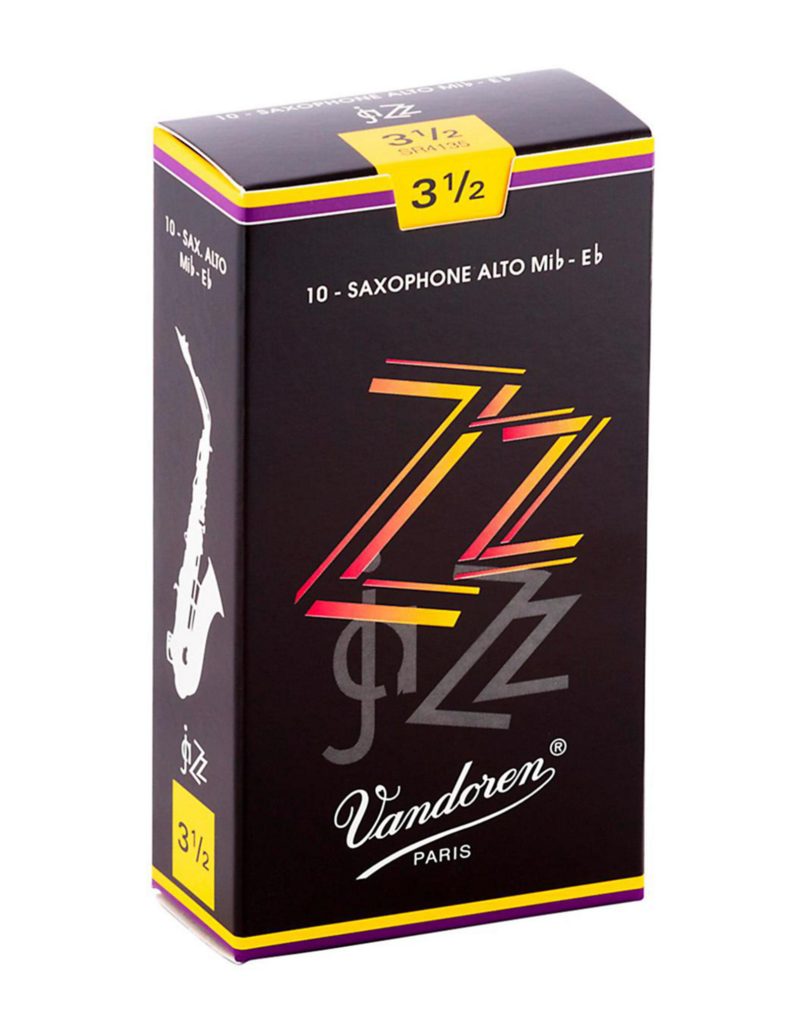 Vandoren Vandoren Alto Sax ZZ Reed Box of 10;