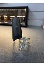 Woodwinds Rico H-Ligature & Cap, Bass Clarinet - Silver