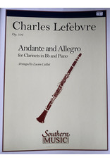 Hal Leonard Lefebvre - Andante and Allegro Clarinet Southern Music