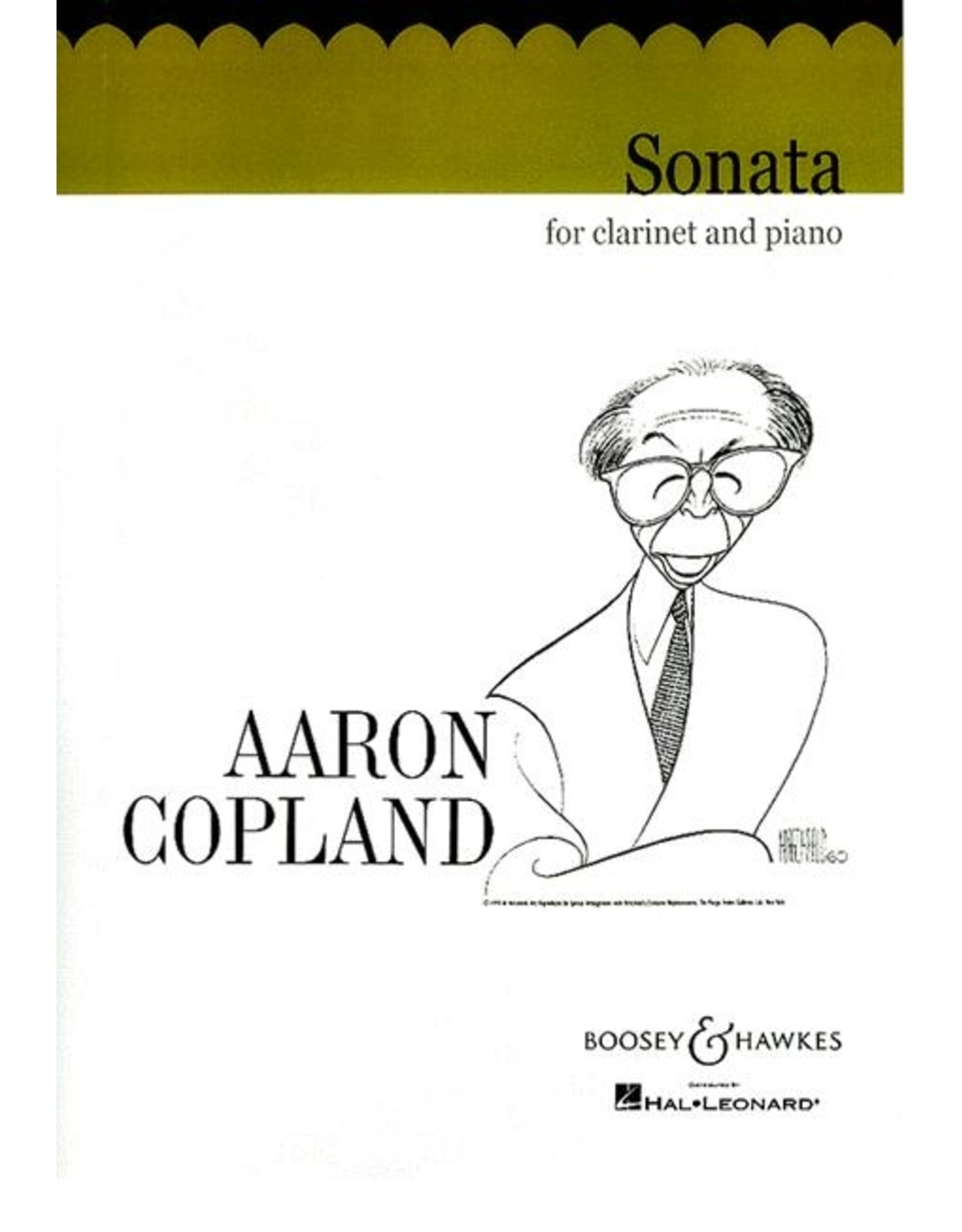 Hal Leonard Copland - Sonata for Clarinet and Piano