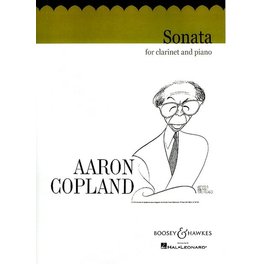 Hal Leonard Copland - Sonata for Clarinet and Piano