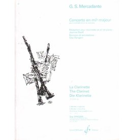 Gerard Billaudot Editeur Marcadante Concerto En Mib Majeur Clarinet, Piano E-FLAT MAJOR